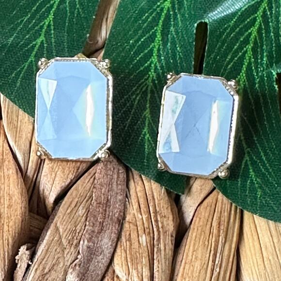 BOGO FREE CLOUDY STONE EARRINGS - Picture 1 of 5